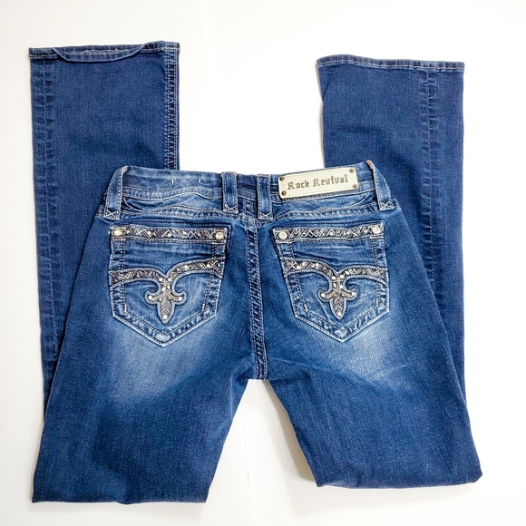 Rock Revival Denim - Rock Revival Jazlyn Bootcut Jeans Size 28